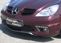 Юбка (губа) переднего бампера Piecha Design для Mercedes SLK R171 до 04/08
