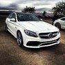 Решетка радиатора C63 AMG для Mercedes W205