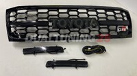 Решетка радиатора тюнинг LED Toyota Land Cruiser 100 05-07 