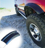 Фендера резиновые Fender Flares +9см черные FlexLine