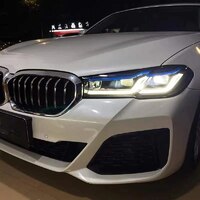 Фары для BMW G30 светодиодные с объективом проектора 2017-2021 5 серии 530i 525i M5 G38