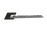 Шильдик Audi Supercharged (карбон)