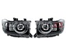 Фары тюнинг LED для Toyota Land Cruiser Prado 75/78 FJ75 стиль Land Rover