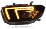 Фары тюнинг Toyota Highlander 2007-2010 LED