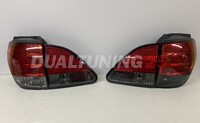 Стопы диодные полосы Lexus RX300 / Toyota Harrier 1998-2002 красные+дымчатые