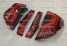 Стопы диодные + динамический поворотник Honda Fit 2013+ красные