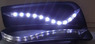 Ходовые огни ДХО (DRL) светодиодные на Chevrolet Cruze