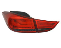 Стопы (фары) «BMW Design» на Hyundai Elantra / Avante MD (красные) 