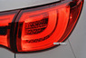 Стопы (фары) «BMW Style» Kia Sportage 3 R (тонированные, красные)