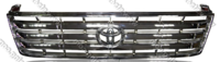 Решетка радиатора хром Toyota Land Cruiser Prado 90/95 (3 полосы)