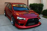 Капот «RalliArt» c воздухозаборниками для Mitsubishi Lancer X