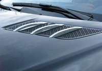 Хромированные накладки на капот Piecha Design для Mercedes ML GL