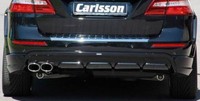 Накладка заднего бампера Carlsson для Mercedes ML W166