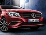 Хром накладки на передний бампер для Mercedes A-Class W176