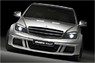 Карбоновая решетка радиатора в стиле Brabus Bullit для Mercedes C-class W204