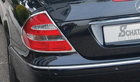 Хромированные накладки на стопы Schatz для Mercedes E-Class W211