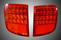 Стопы (катафоты) дополнительные диодные Toyota Land Cruiser 200 / Lexus LX 570 в задний бампер (красные)