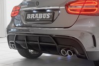 Задний диффузор Brabus для Mercedes GLA X156