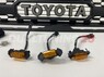 Решетка радиатора тюнинг LED с огнями Toyota Surf 185