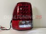 Стопы Toyota Land Cruiser 100 1998-2007 (стиль Lexus) красные